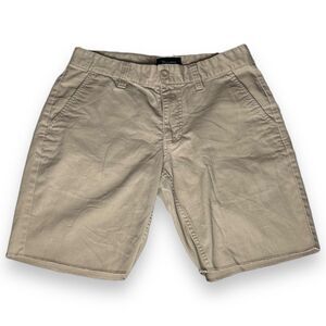 Brixton Toil II Chino Shorts Casual Tan Flat Front Khaki Shorts Men’s Size 30